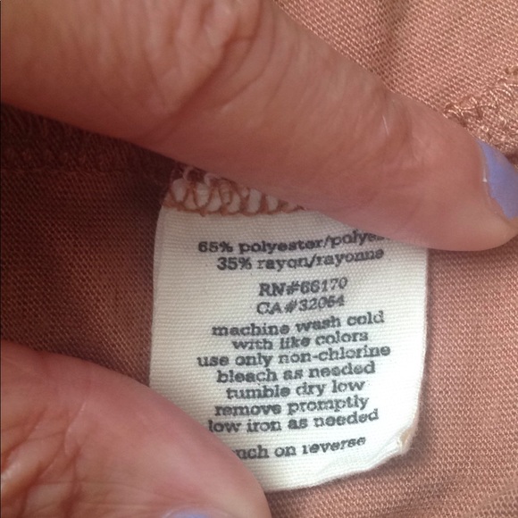 Silence + Noise raw edge racer back tank top. - Picture 6 of 6